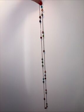 Multicolor Glass Bead Necklace